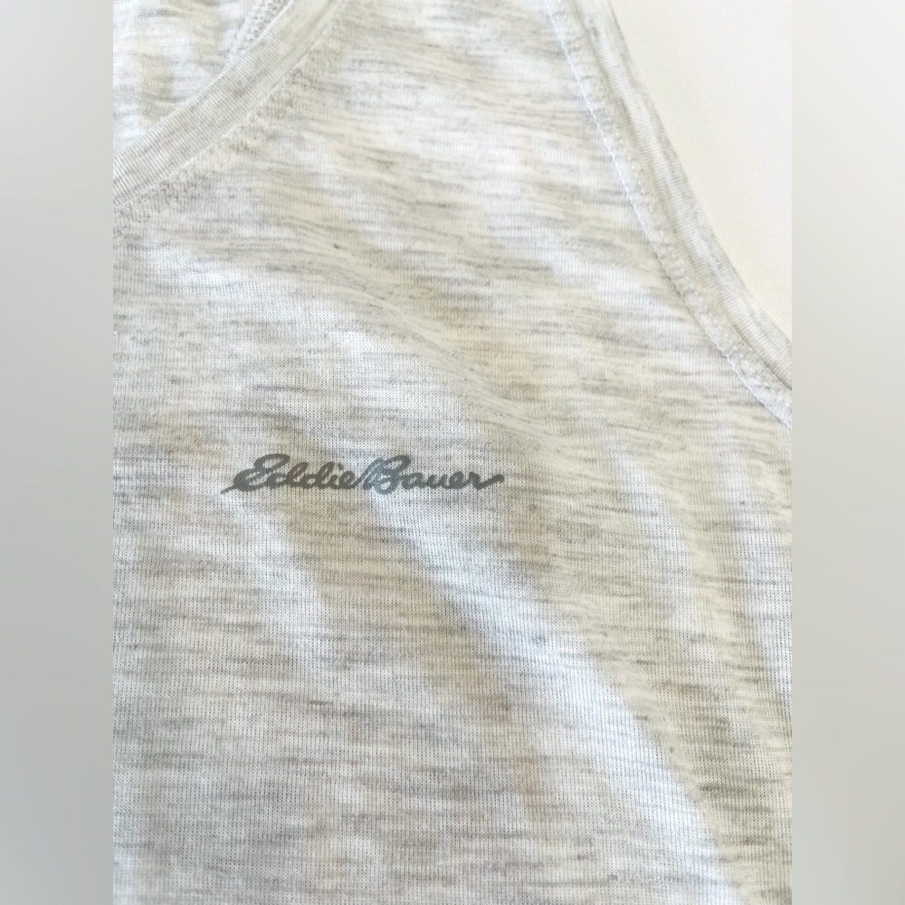 Eddie Bauer Gray Relaxed Fit Tank Top - Picture 2 of 3